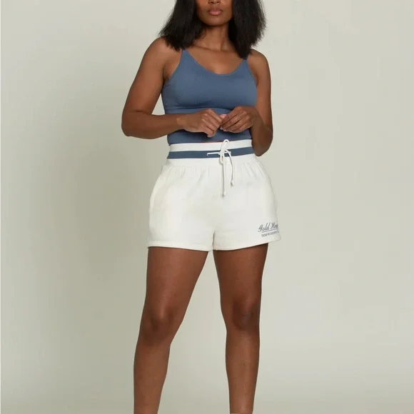 Gold Hinge Country Club Wide Band Sweat Shorts Size XS - Picture 9 of 16